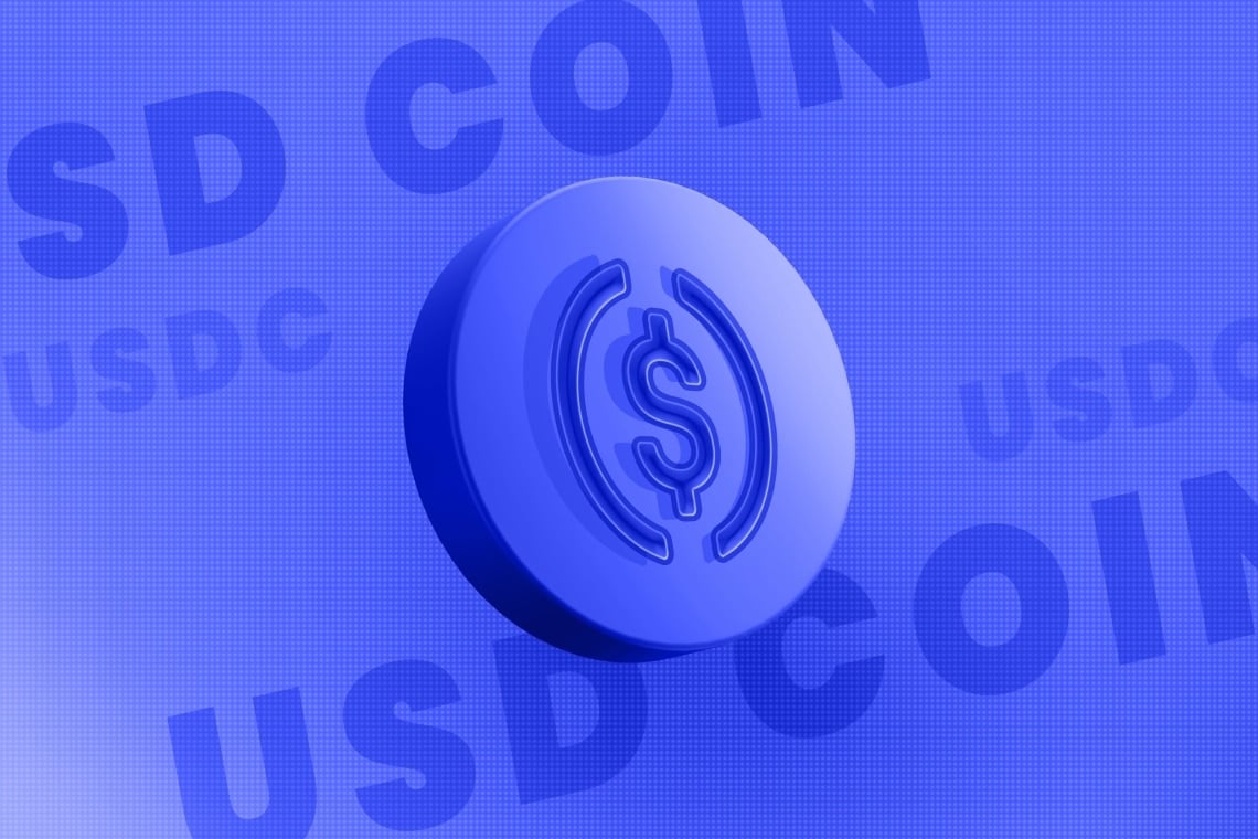 USDC stablecoin logo