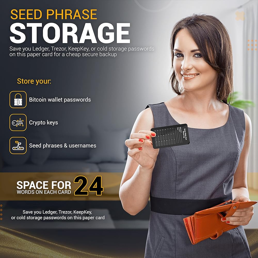 crypto wallet seed phrase paper