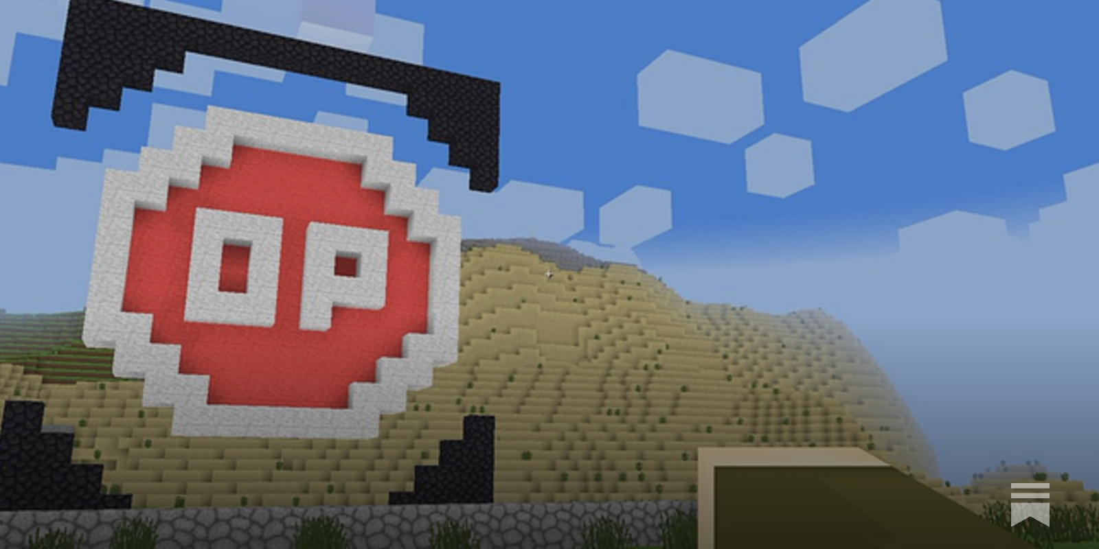 OPCraft on-chain voxel game screenshot