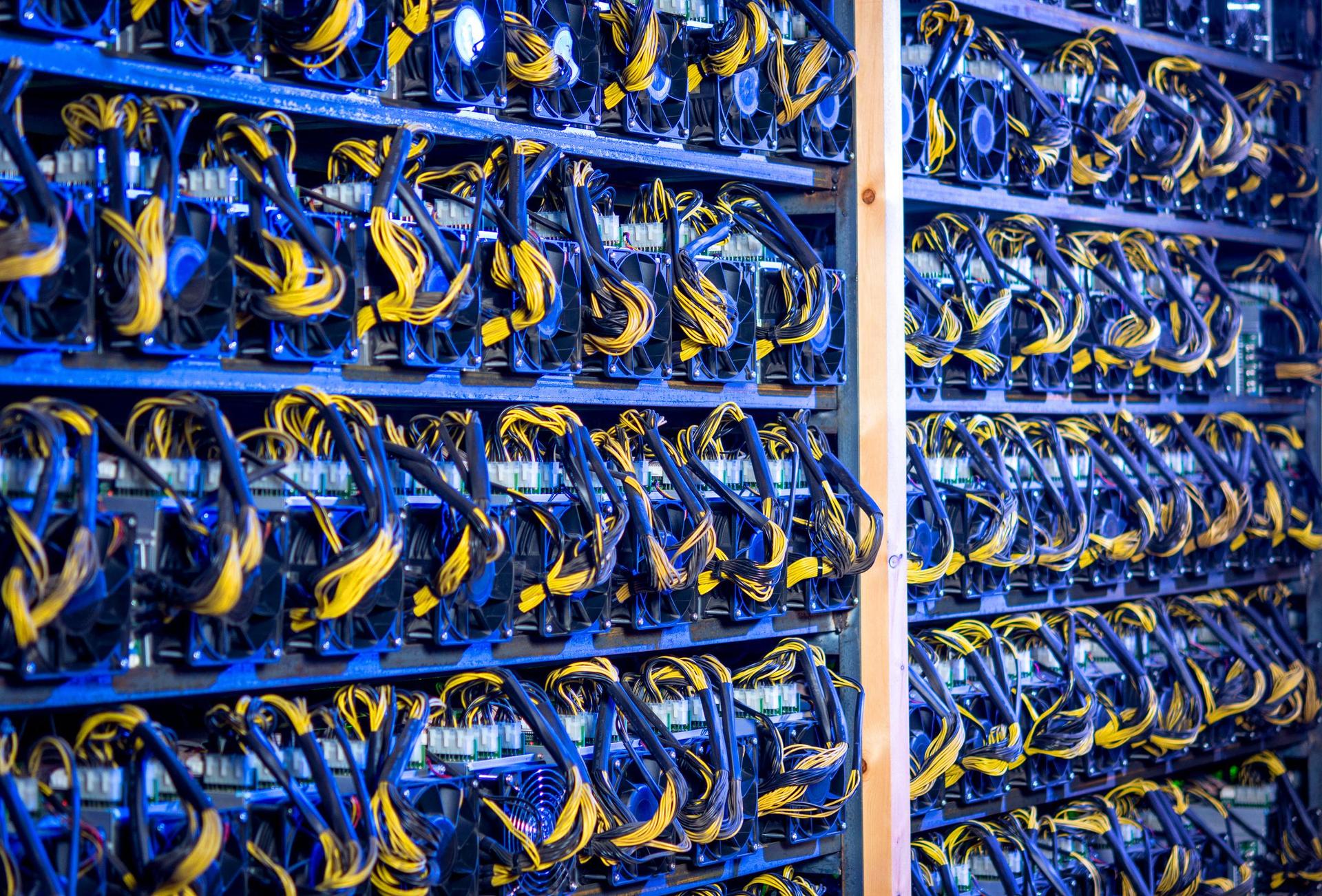 eco-friendly crypto mining data center