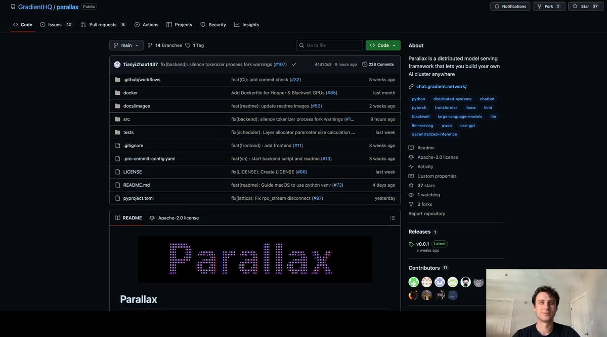 Parallax AI decentralized inference scheduler