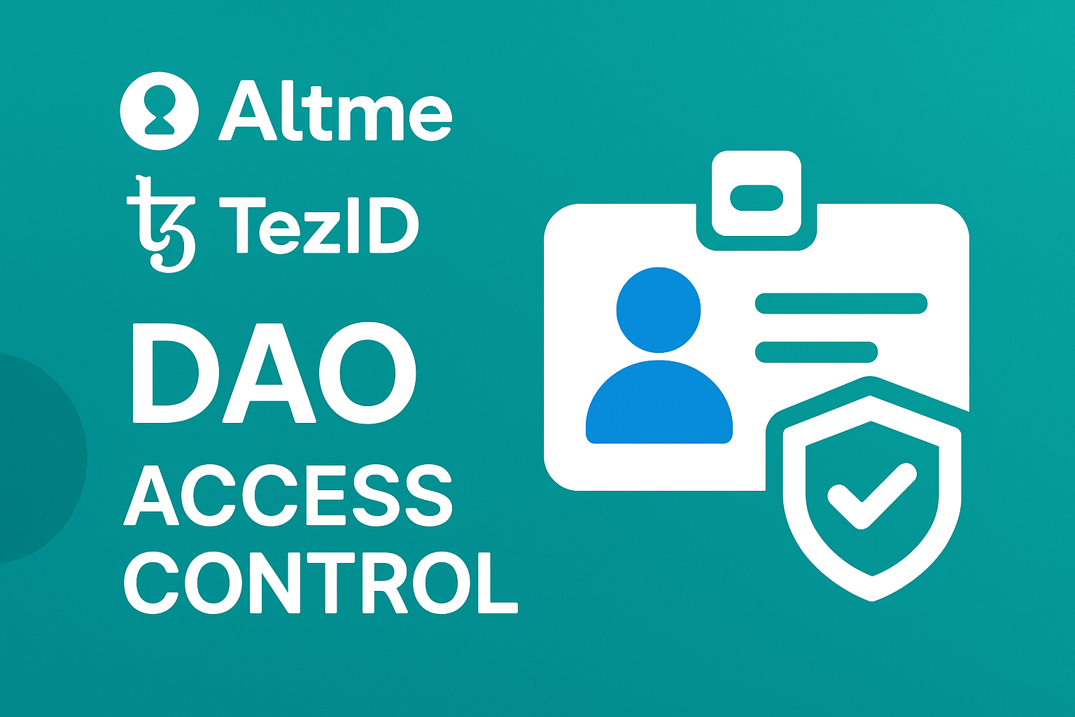 Altme TezID DAO access control