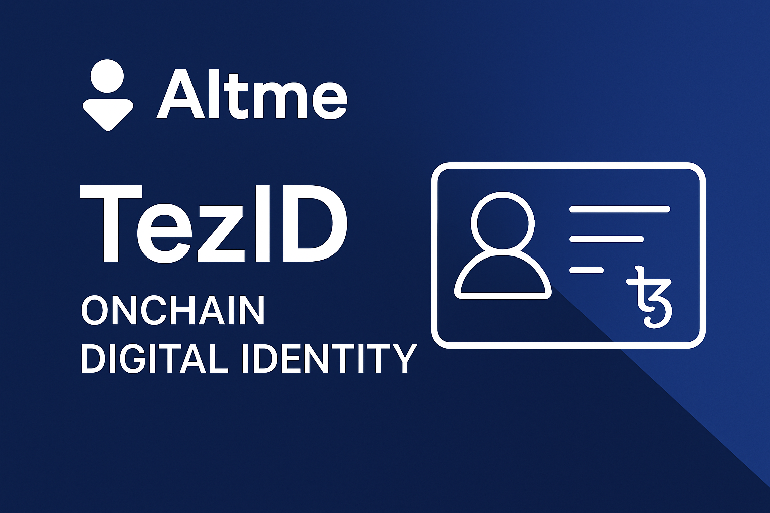Altme TezID onchain digital identity