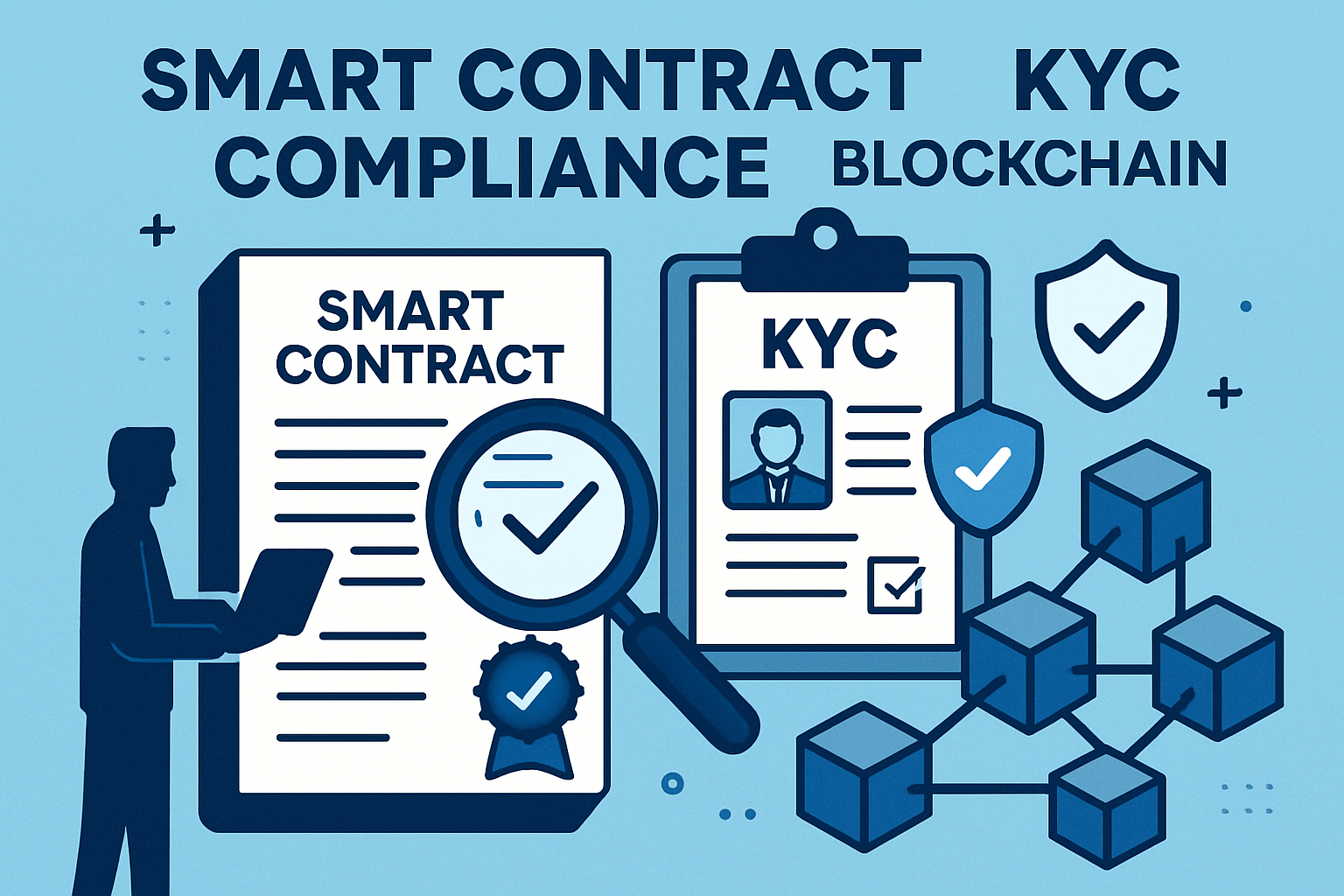 smart contract KYC compliance blockchain