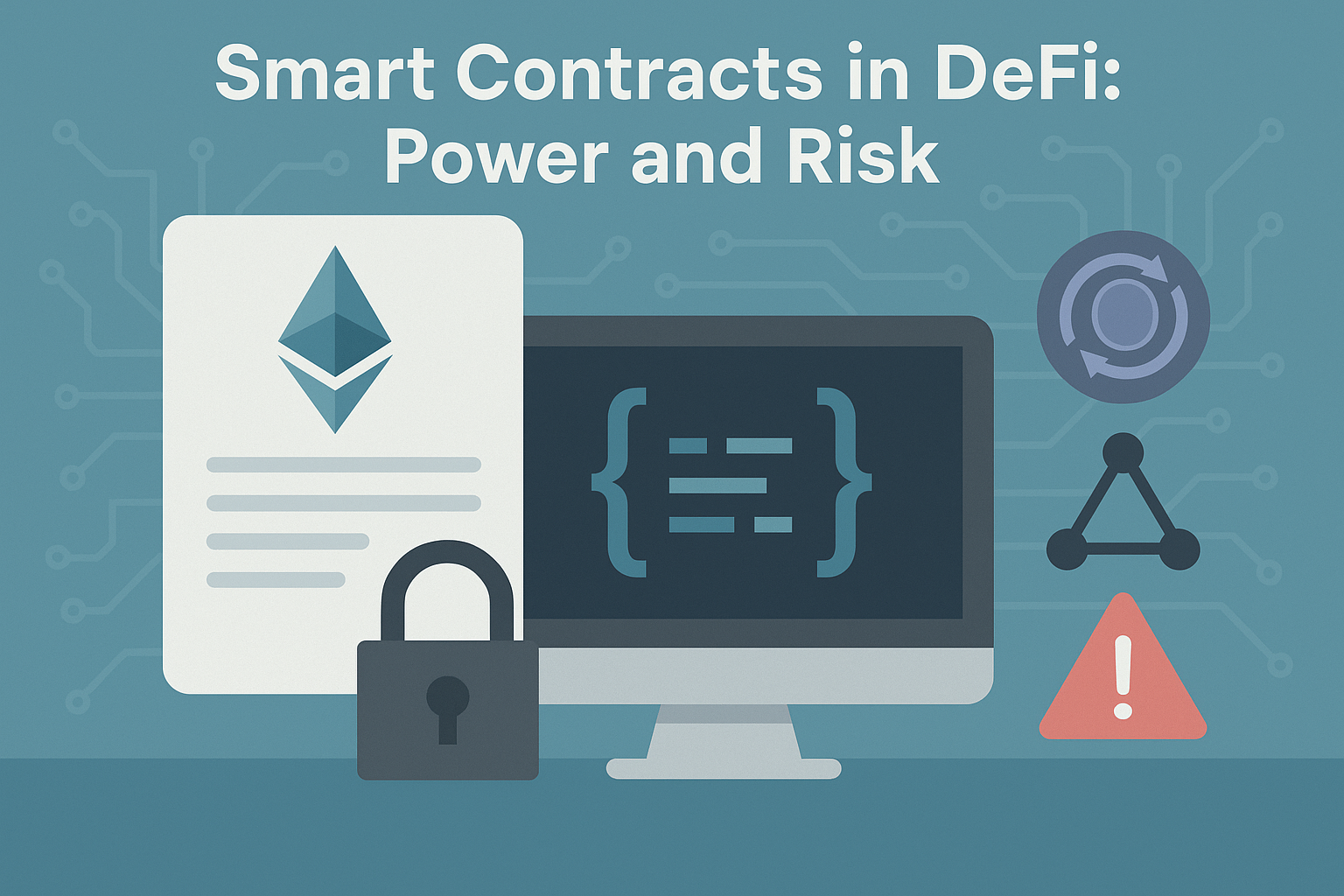 DeFi automated risk management smart contracts