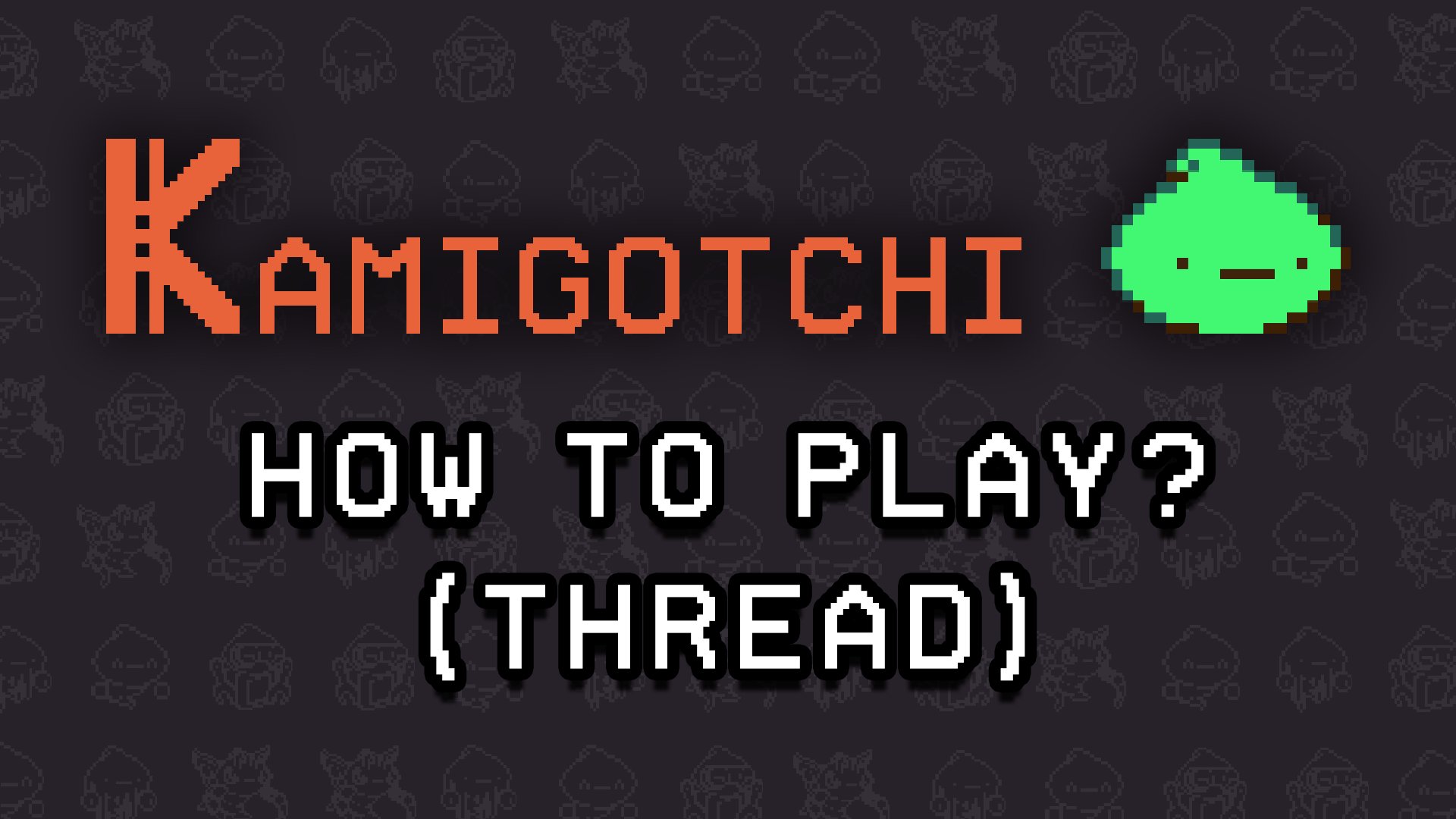 Kamigotchi onchain pet game