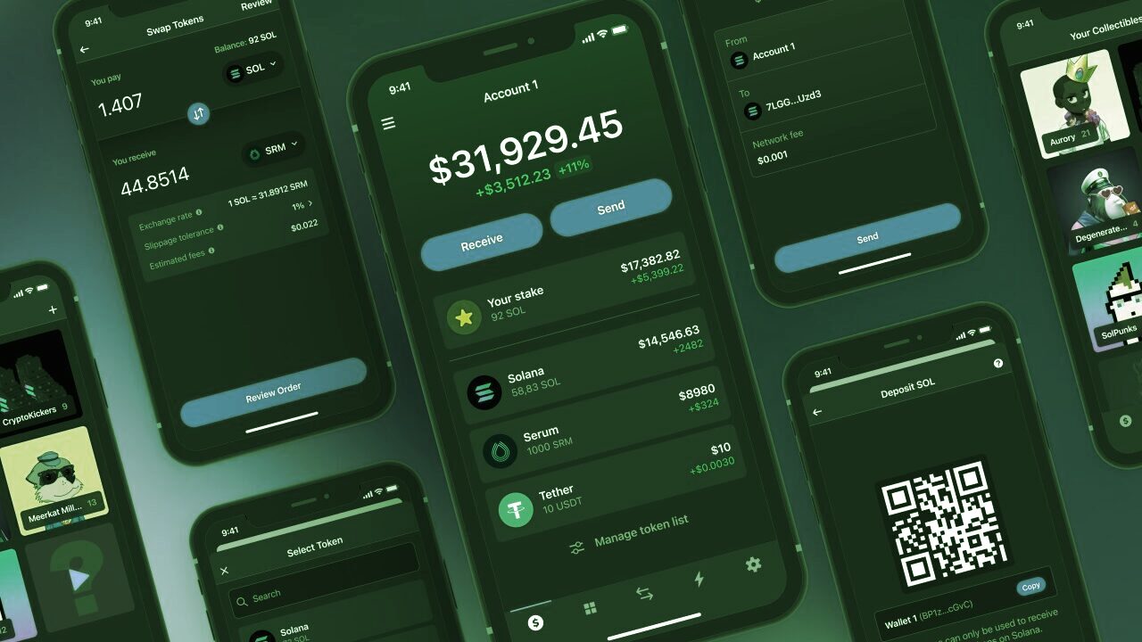 Phantom wallet Solana app