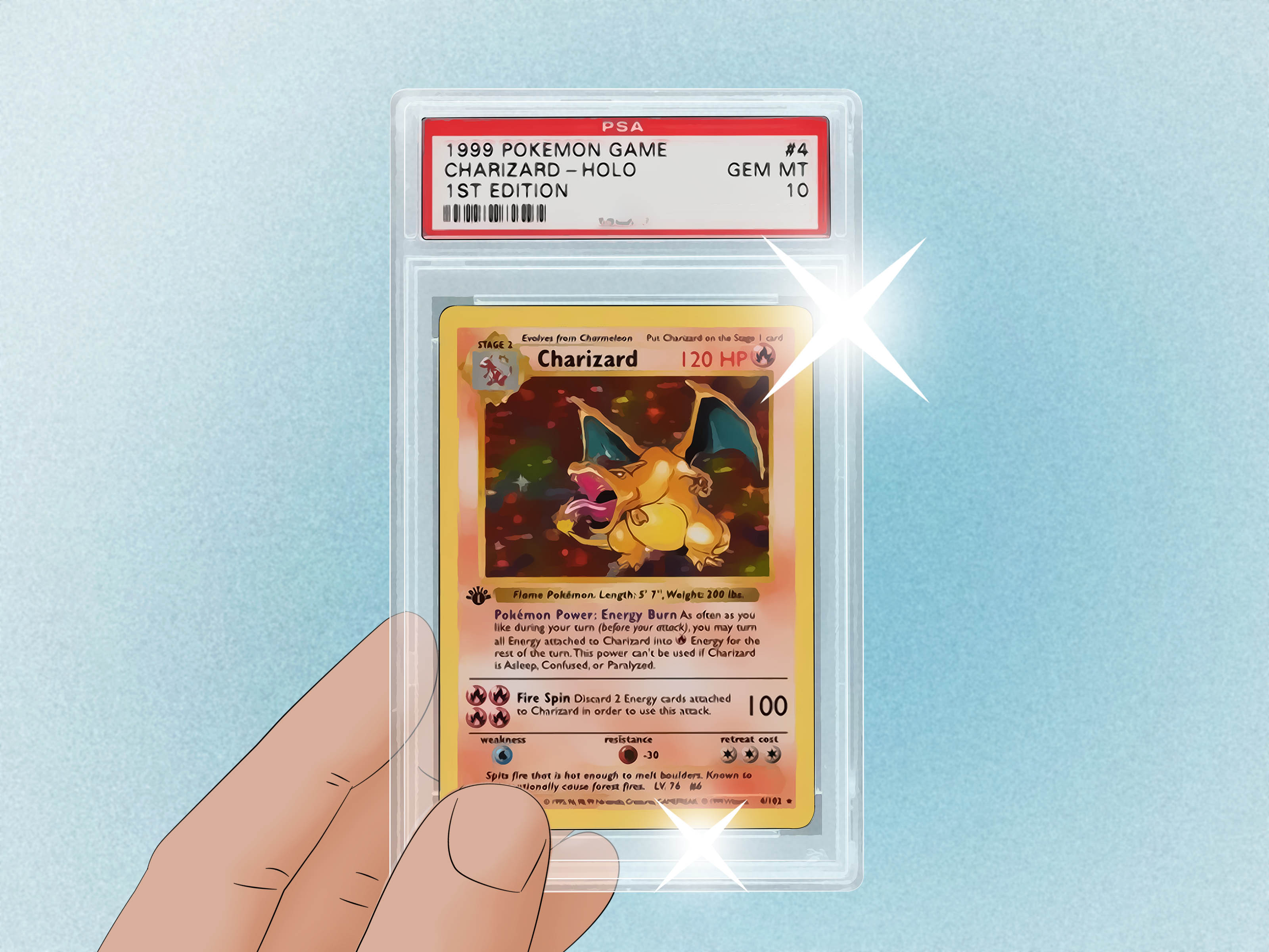 PSA grading Pokémon cards