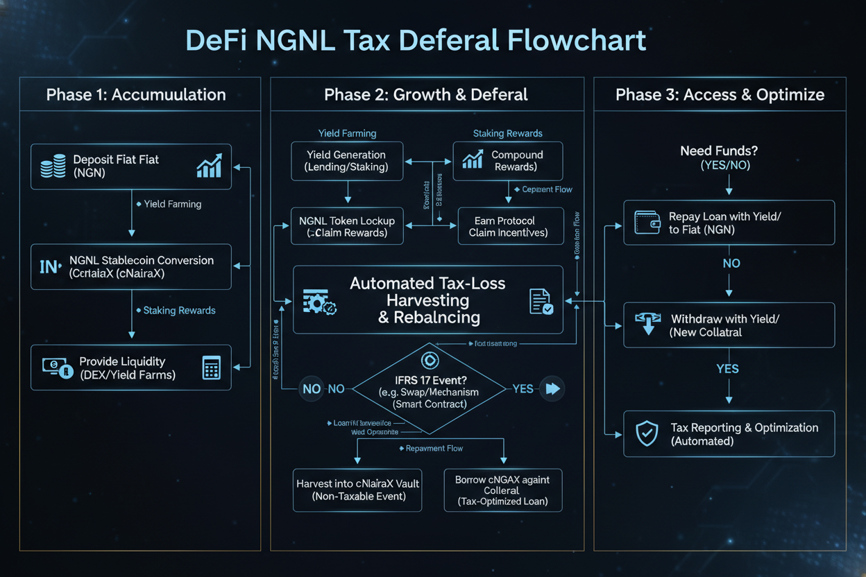 DeFi NGNL tax deferral flowchart