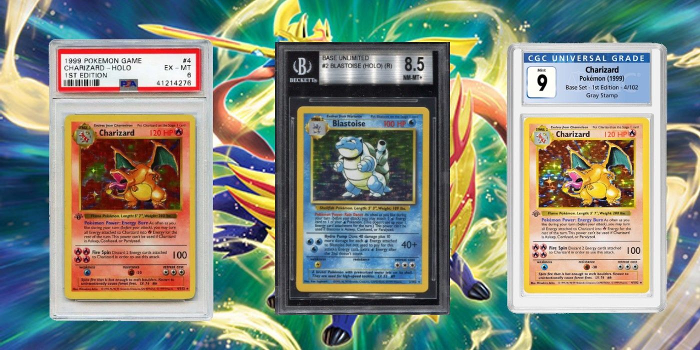 Pokémon card professional grading service
