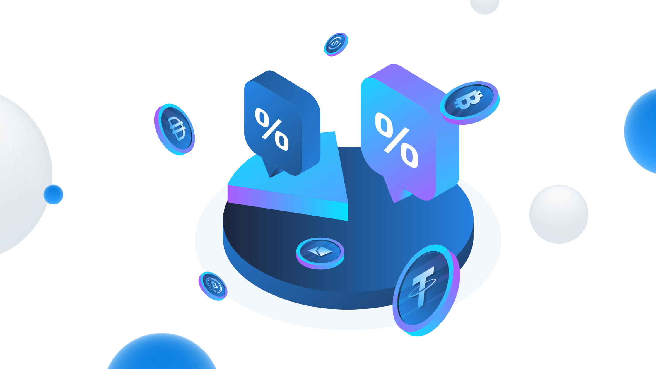 crypto portfolio diversification illustration