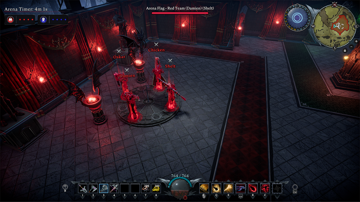 Vampire Arena MUD duels game