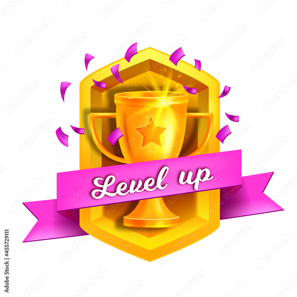 level up badge rewards icon