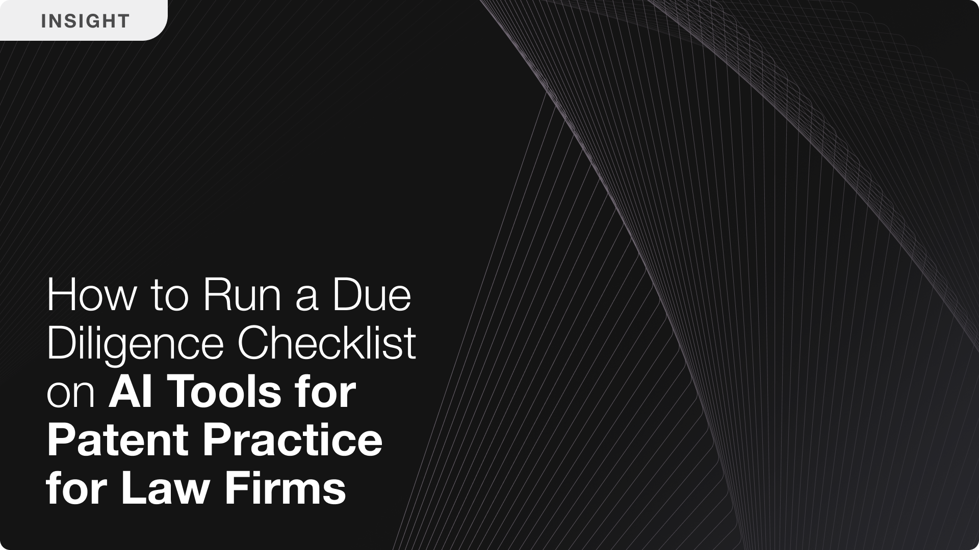 patent due diligence checklist