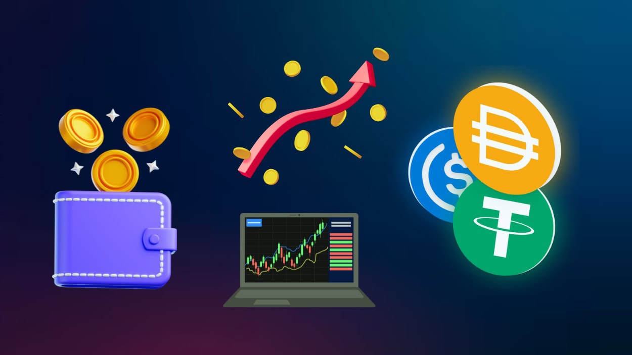 stablecoin hedging crypto trading