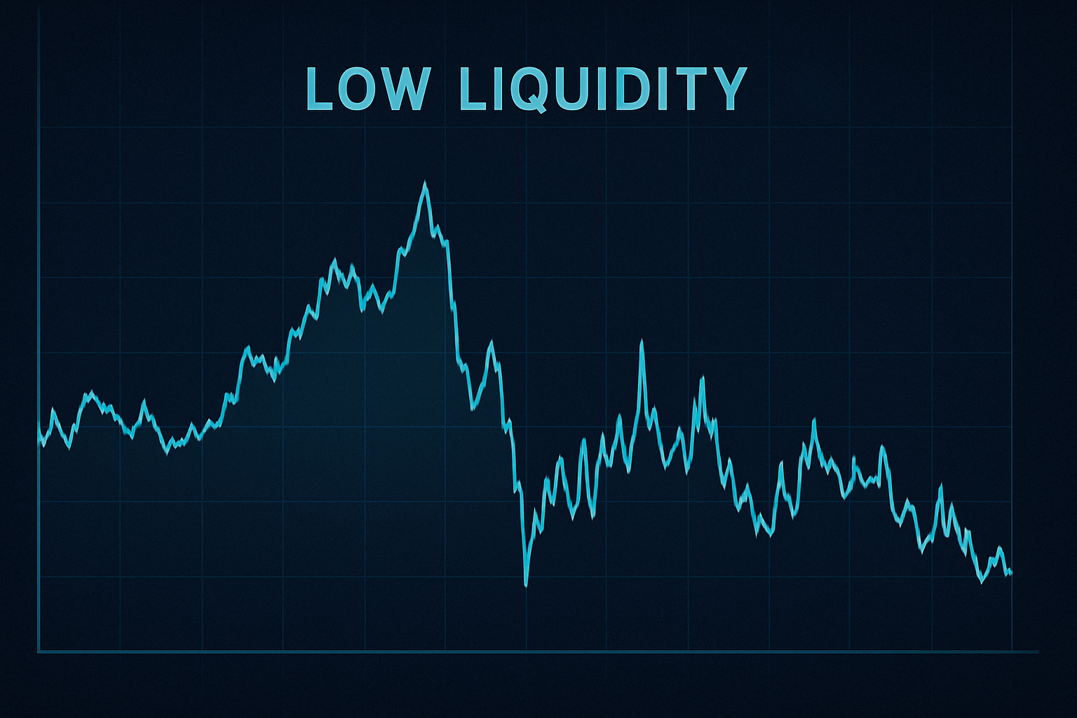 Low liquidity chart crypto