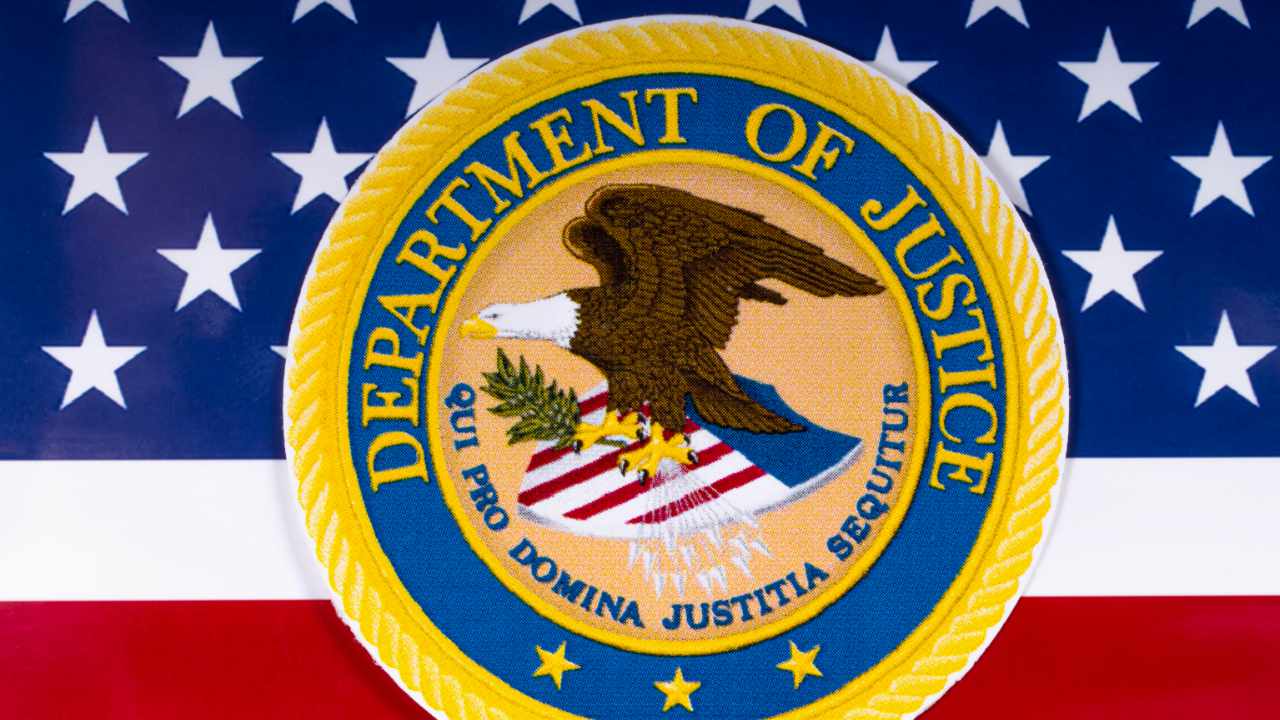 U.S. Department of Justice crypto news