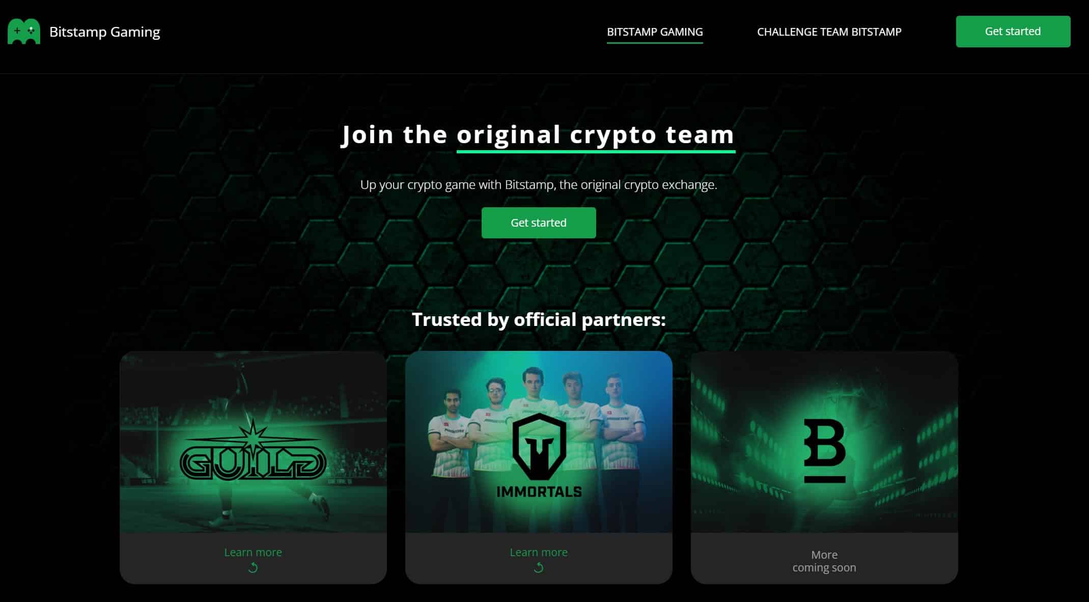 Bitstamp secure onramp