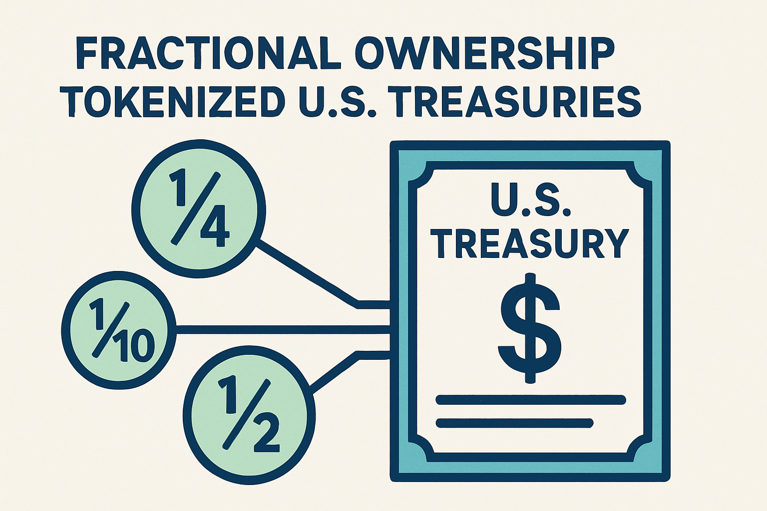 fractional ownership tokenized US Treasuries