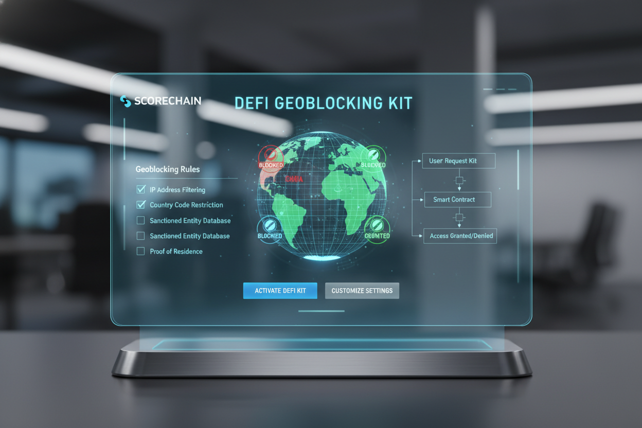 Scorechain DeFi Geoblocking Kit