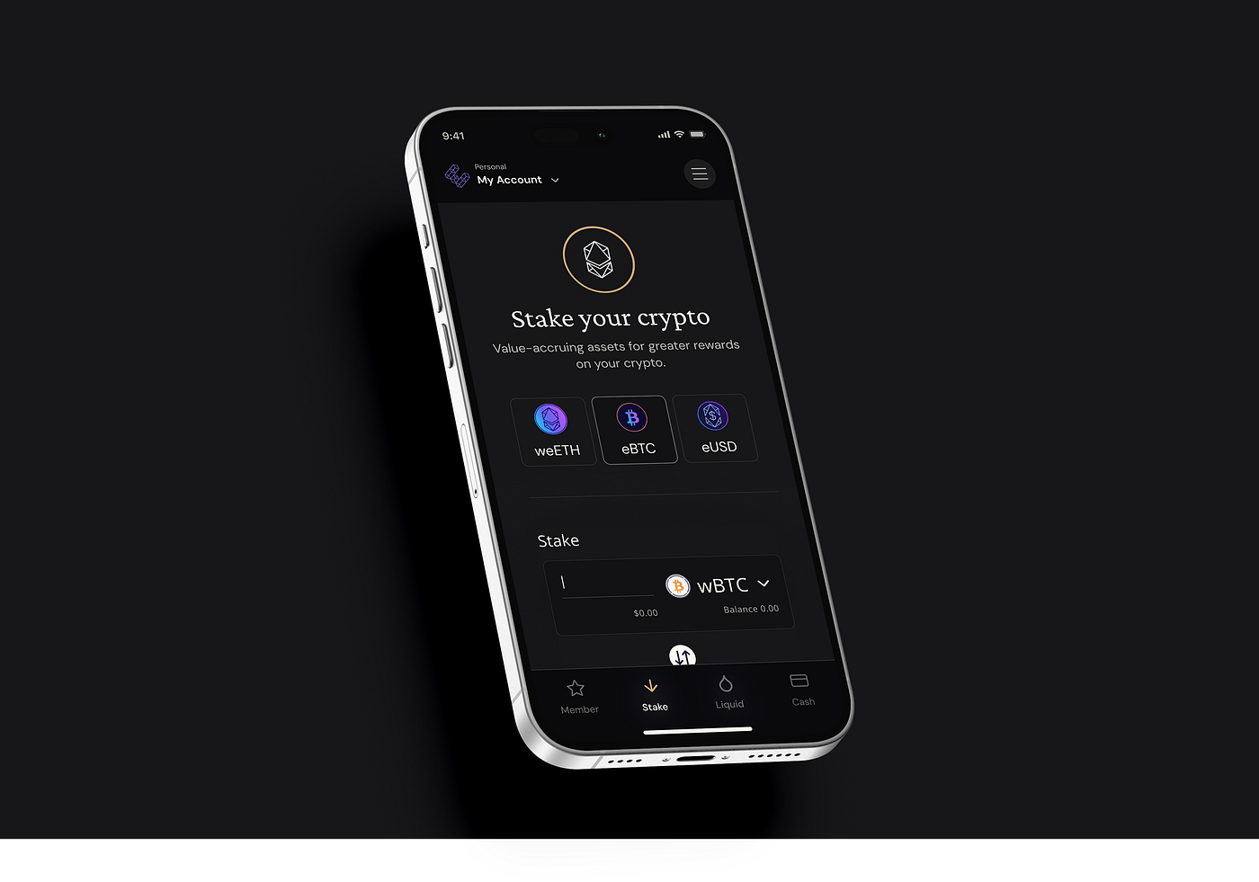 Ether.fi stablecoin vault interface
