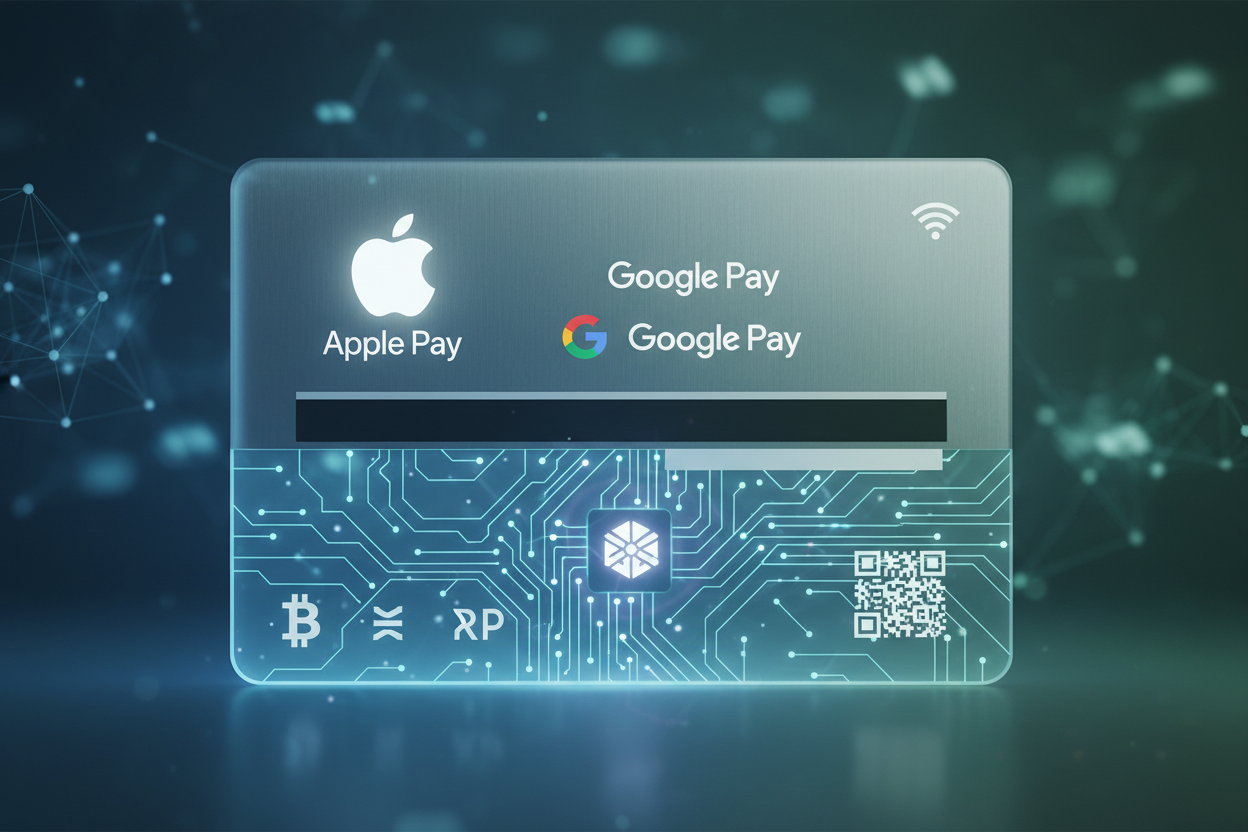Apple Pay Google Pay crypto card