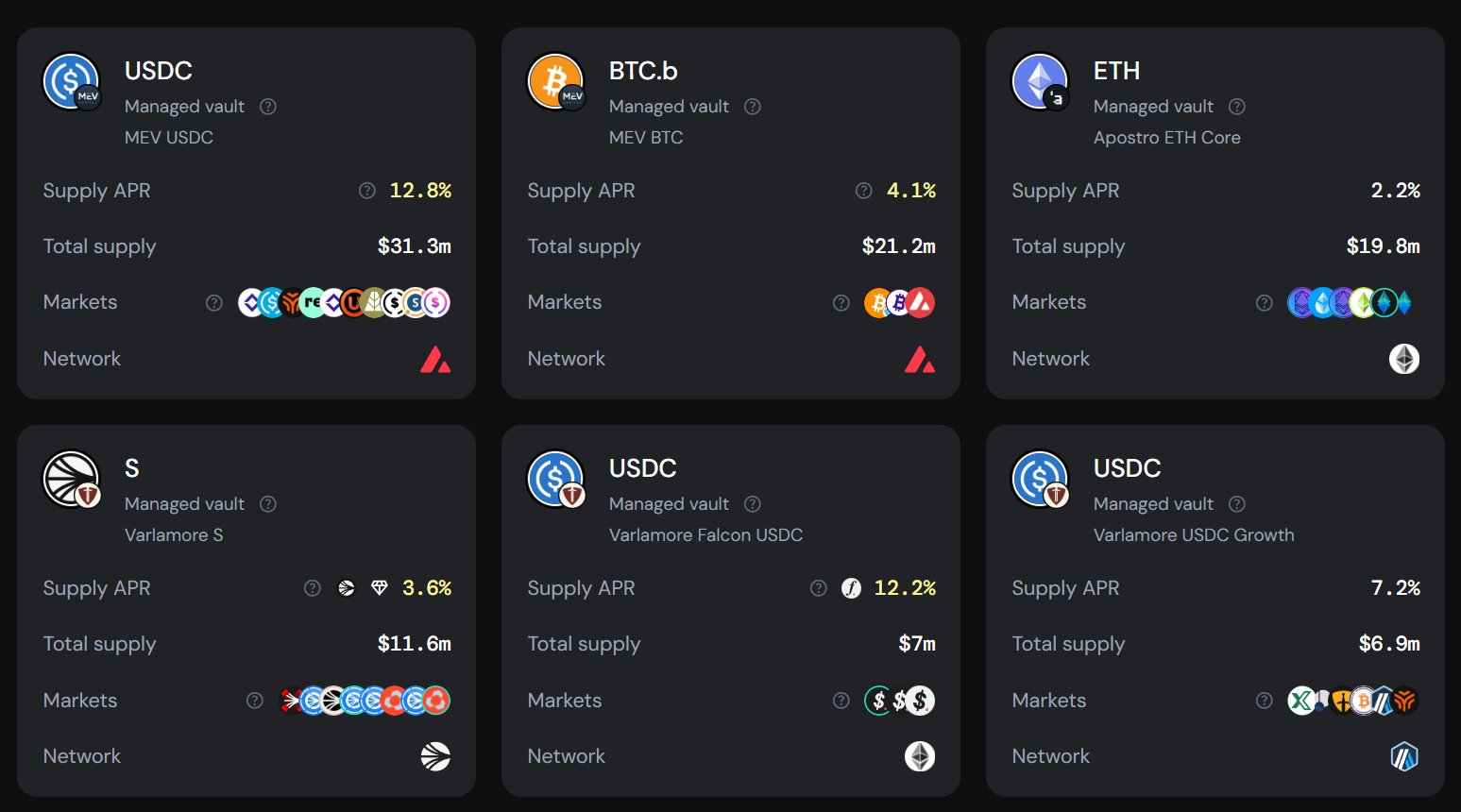 Silo Finance USDC vault 2025