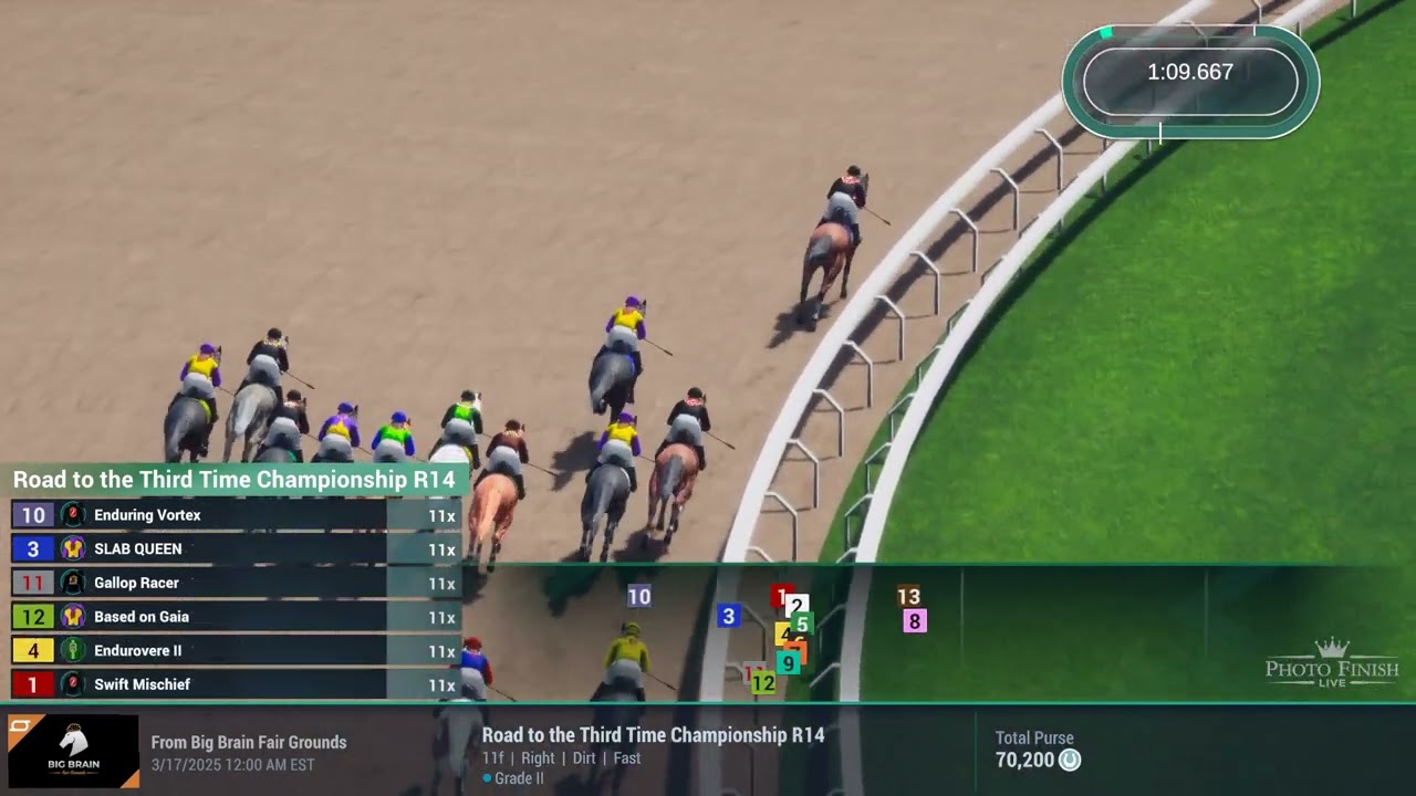 Photo Finish LIVE Solana racing game