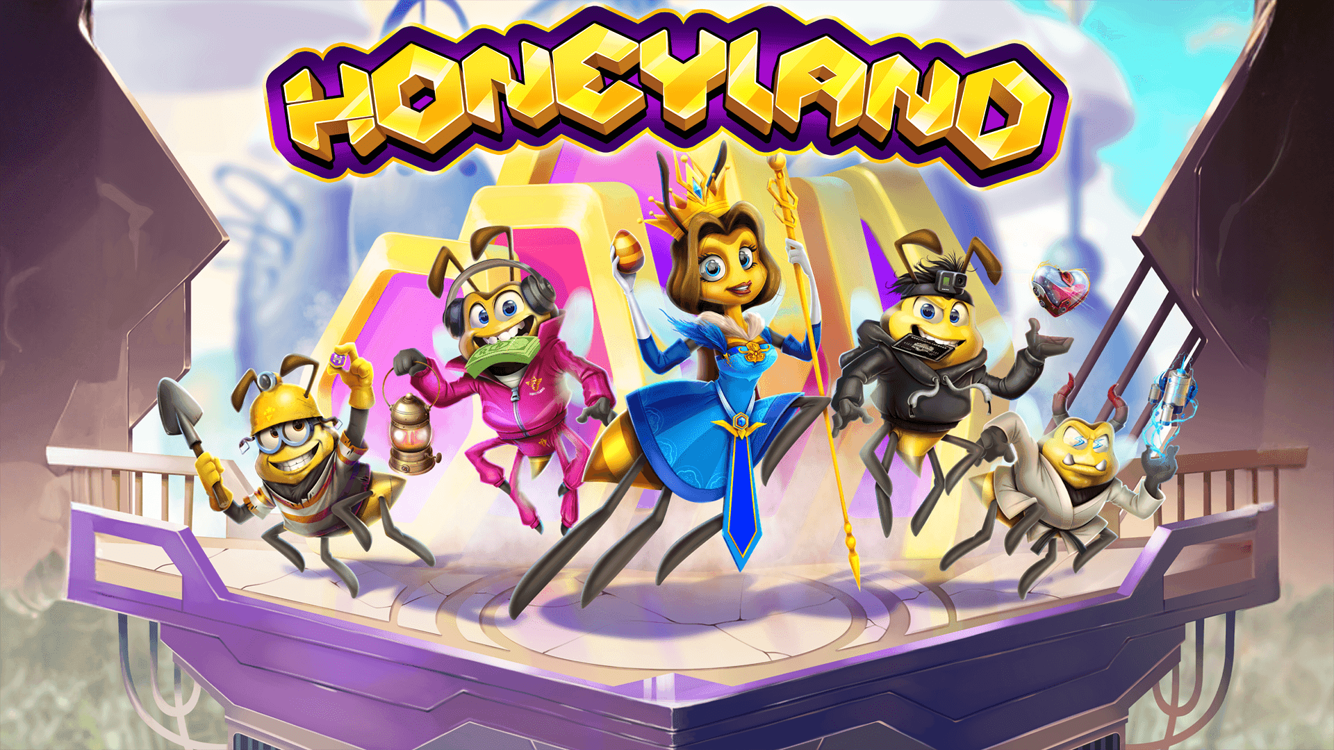 Honeyland Solana mobile game screenshots
