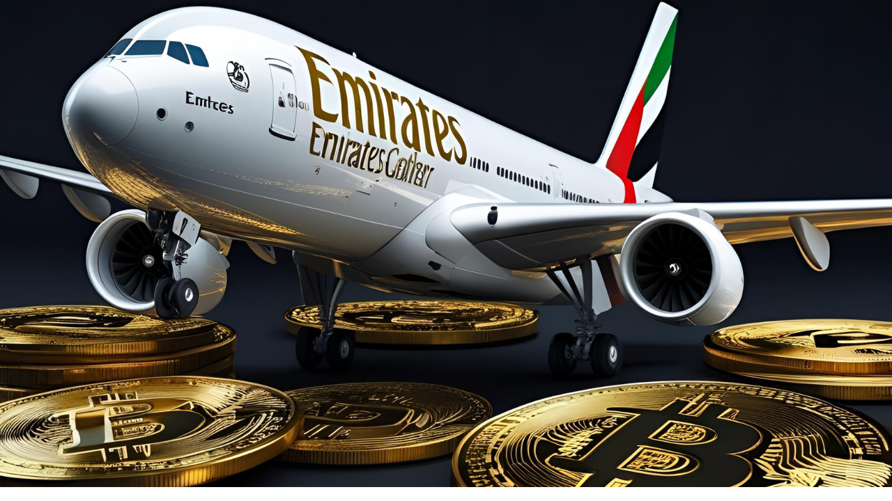 Emirates airline crypto payment partnership 2025