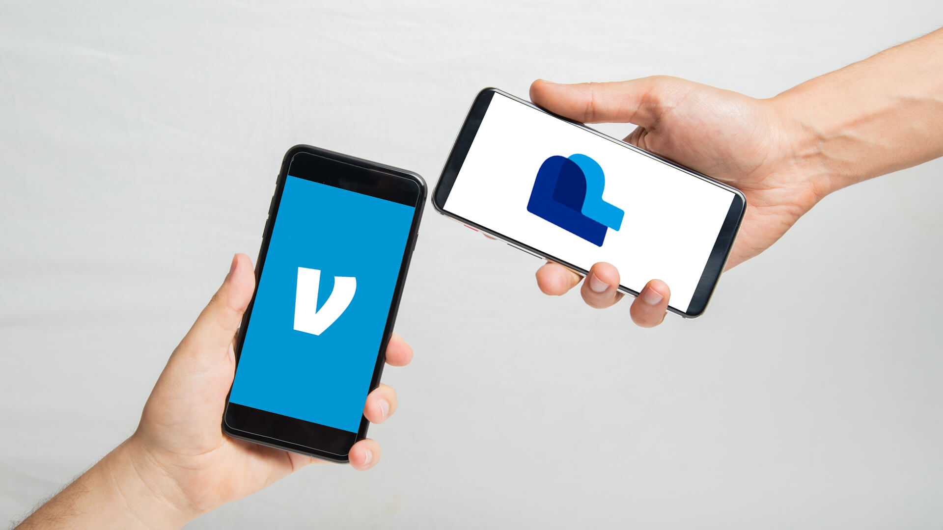 PayPal and Venmo app showing LINK and SOL balances