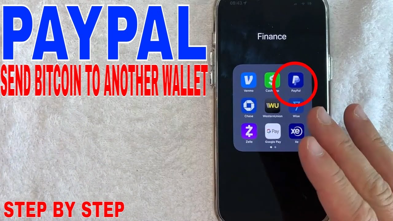 PayPal crypto wallet with transfer options