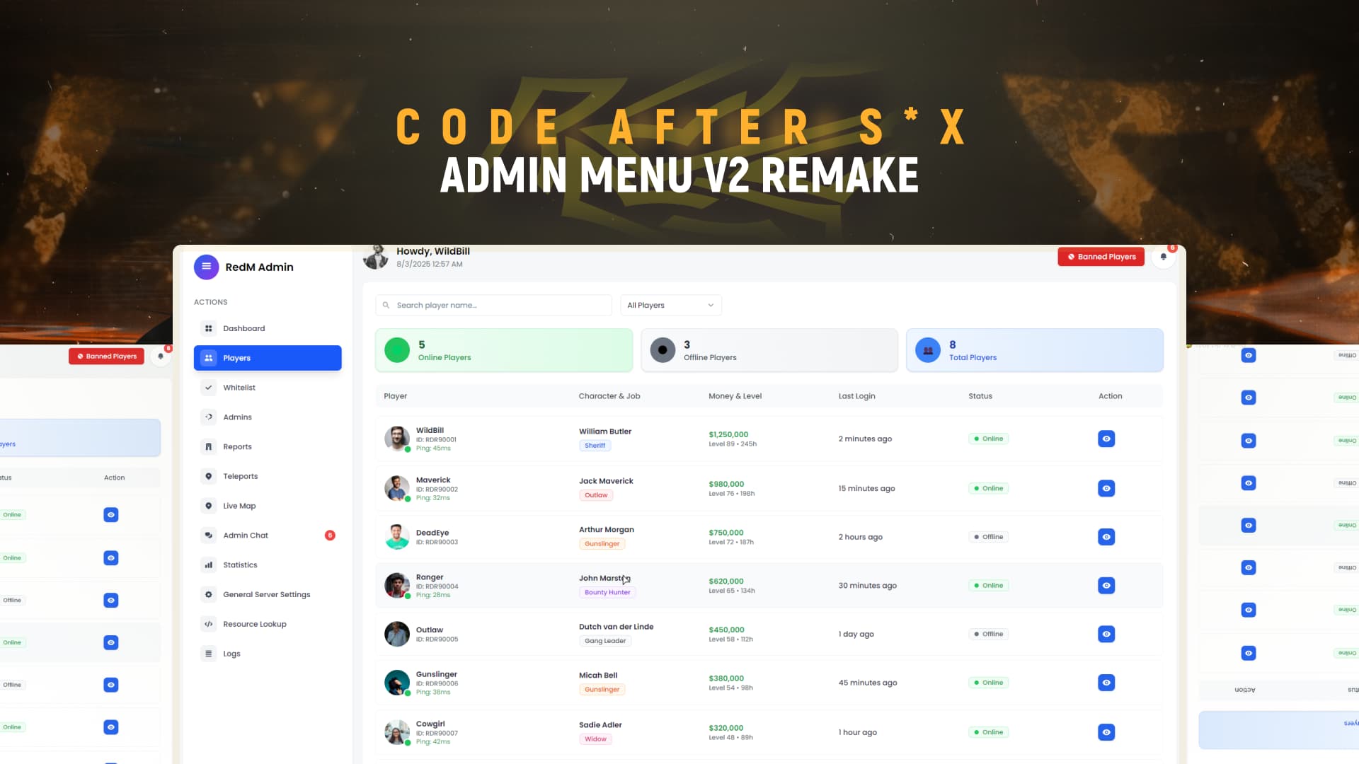 Eclypse whitelist management feature