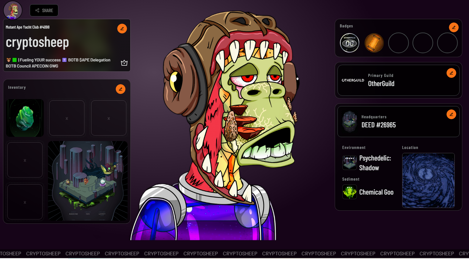 DAO NFT badge engagement rewards