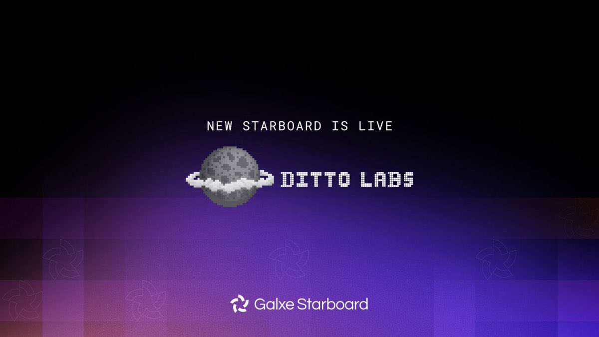 Ditto Labs Galxe Quest rewards