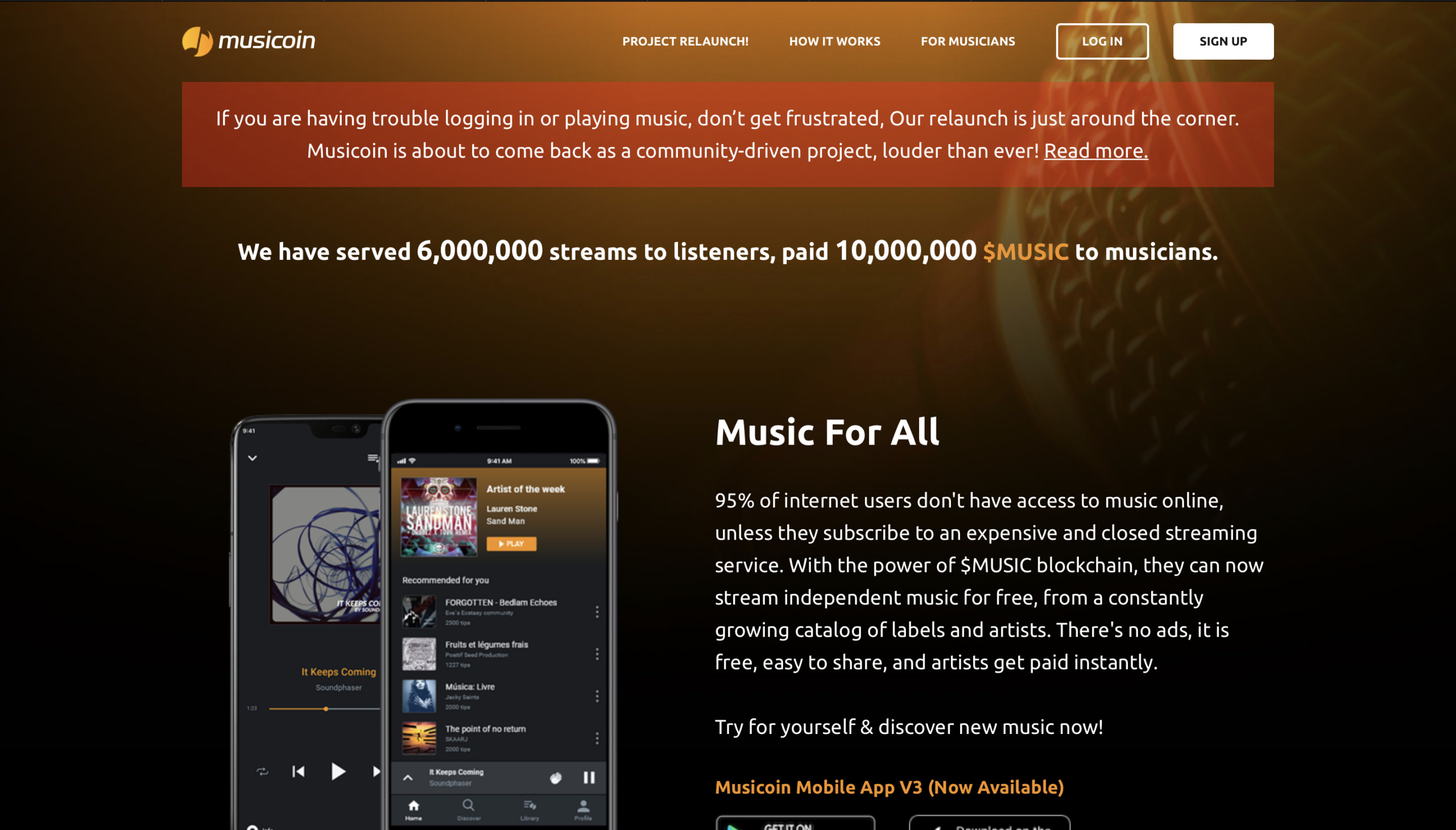 OnChain Music direct royalty payout