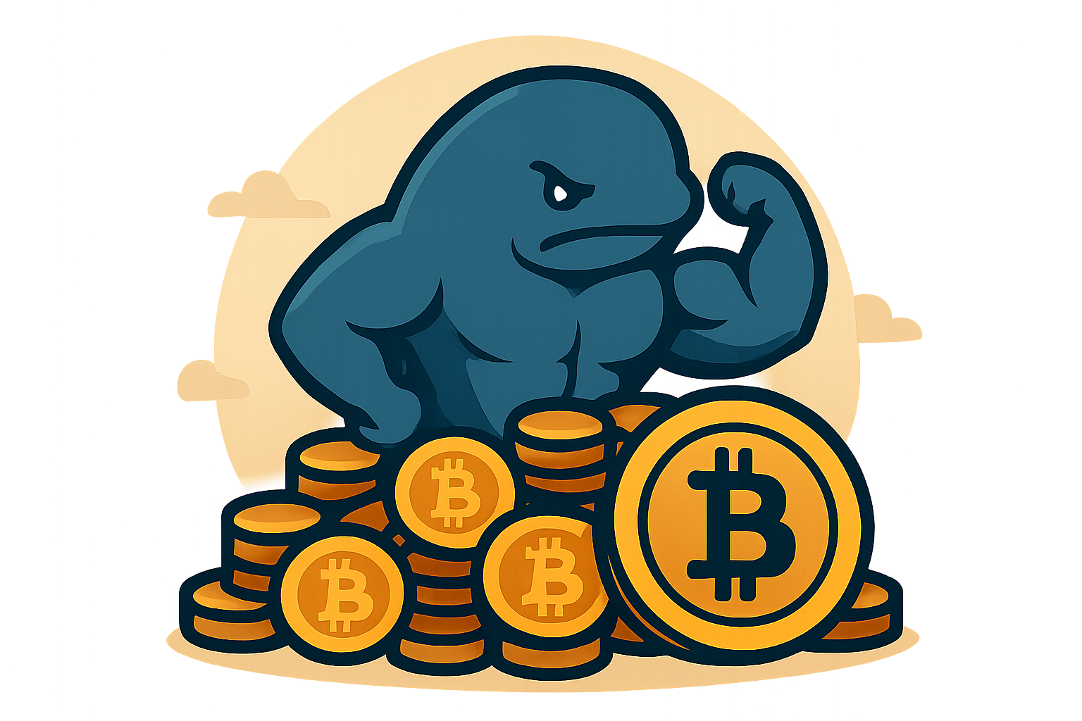 crypto whale dominance icon