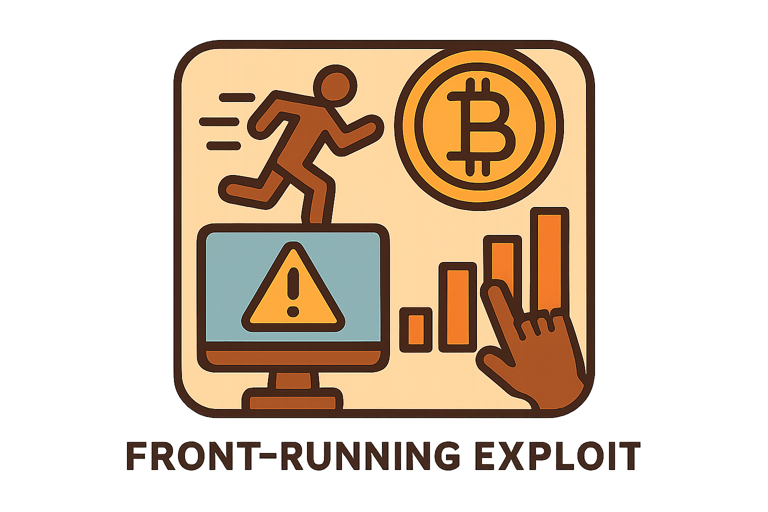 front-running exploit crypto icon