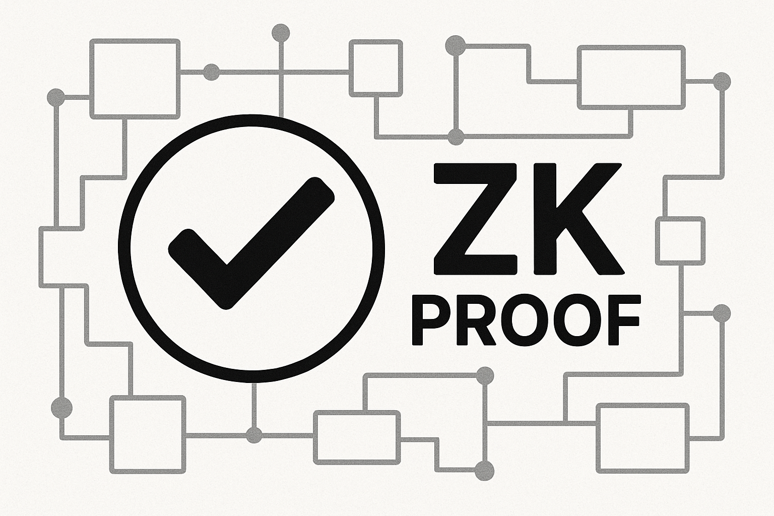 verified checkmark ZK proof blockchain