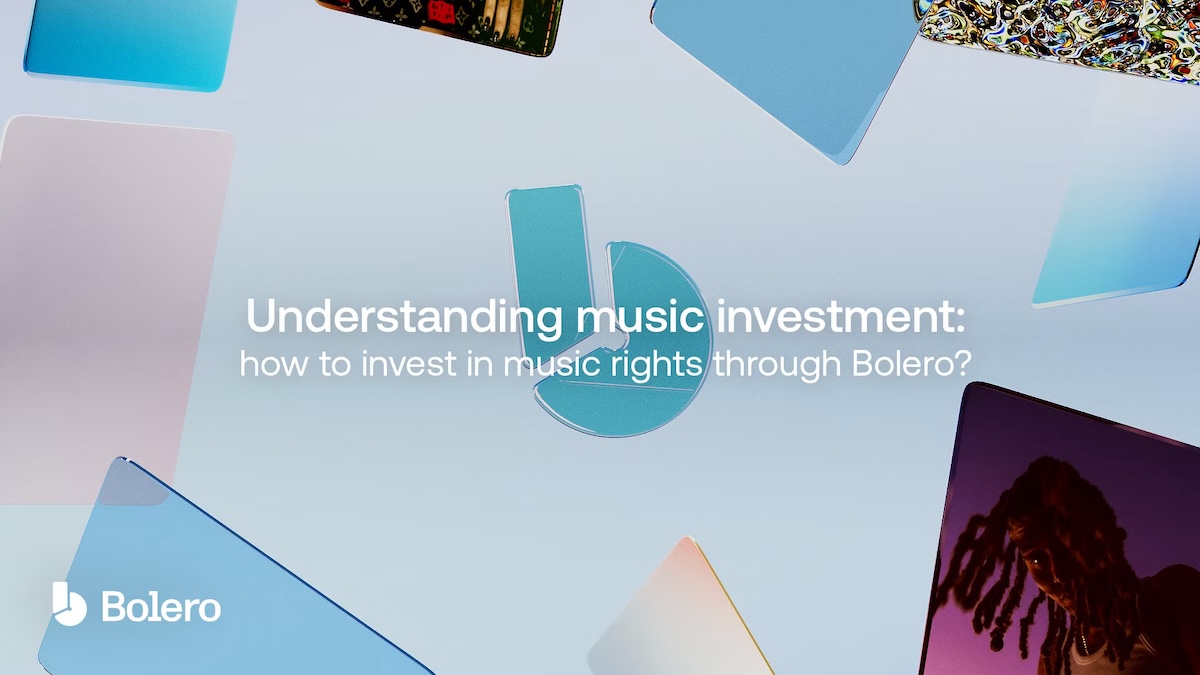 Bolero music royalties NFT marketplace