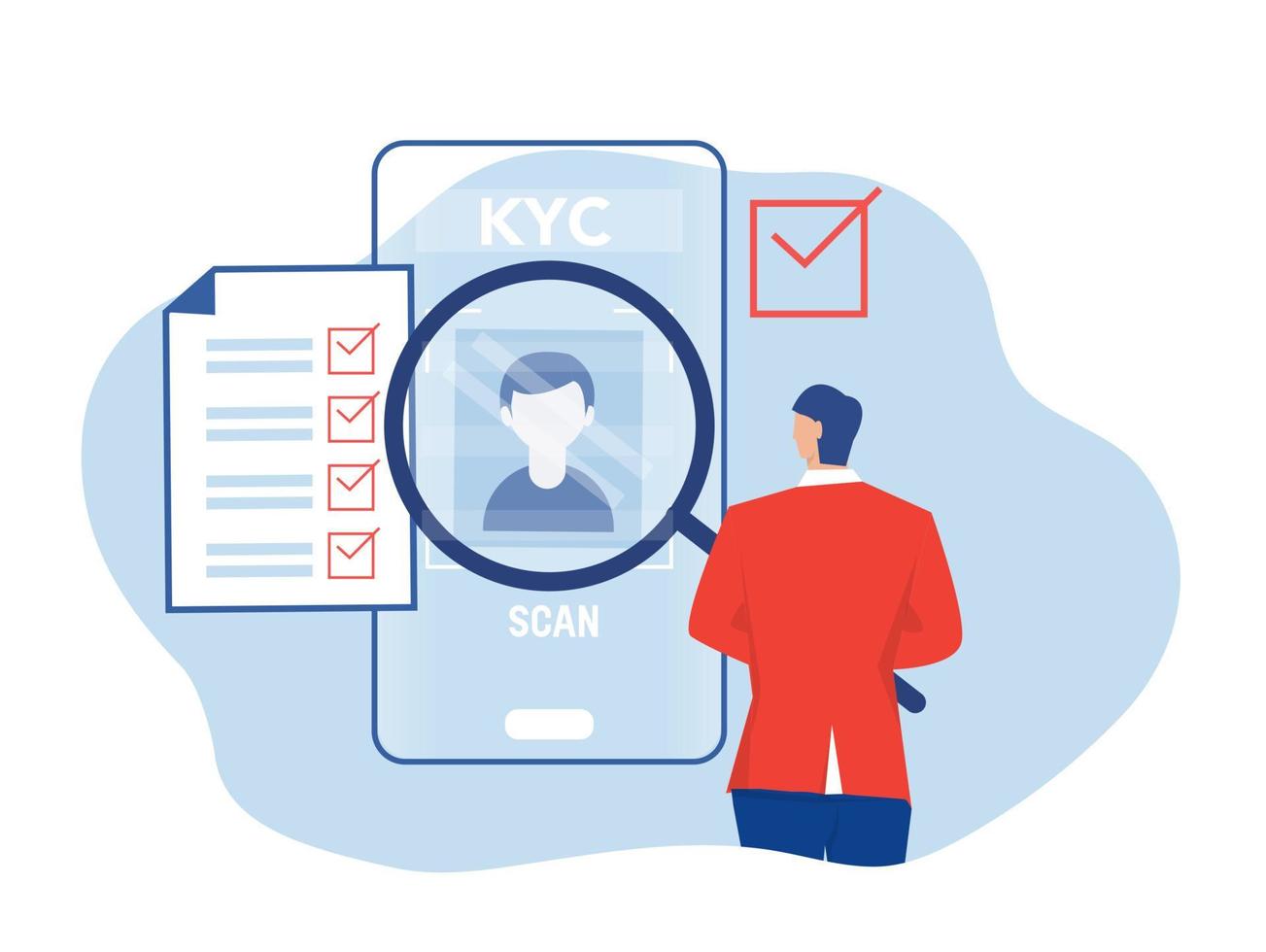 KYC privacy invasion illustration