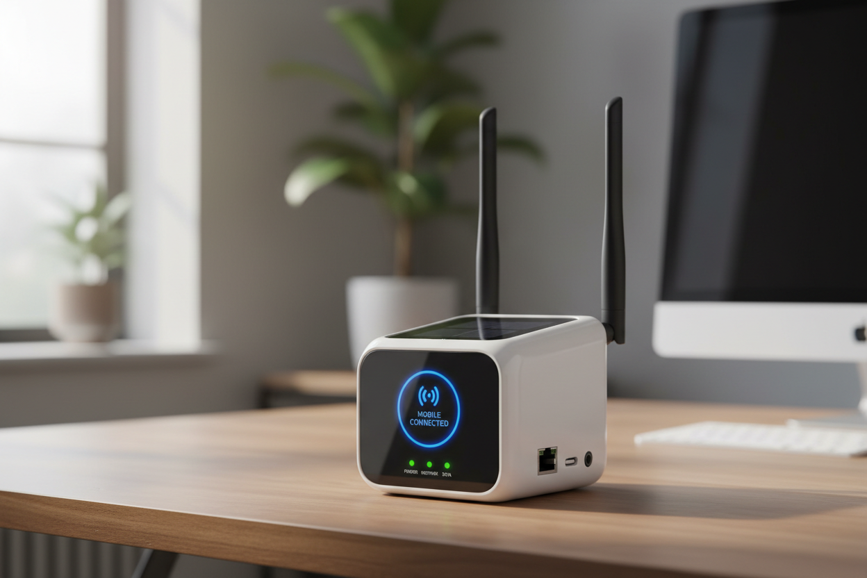 Helium Mobile hotspot device