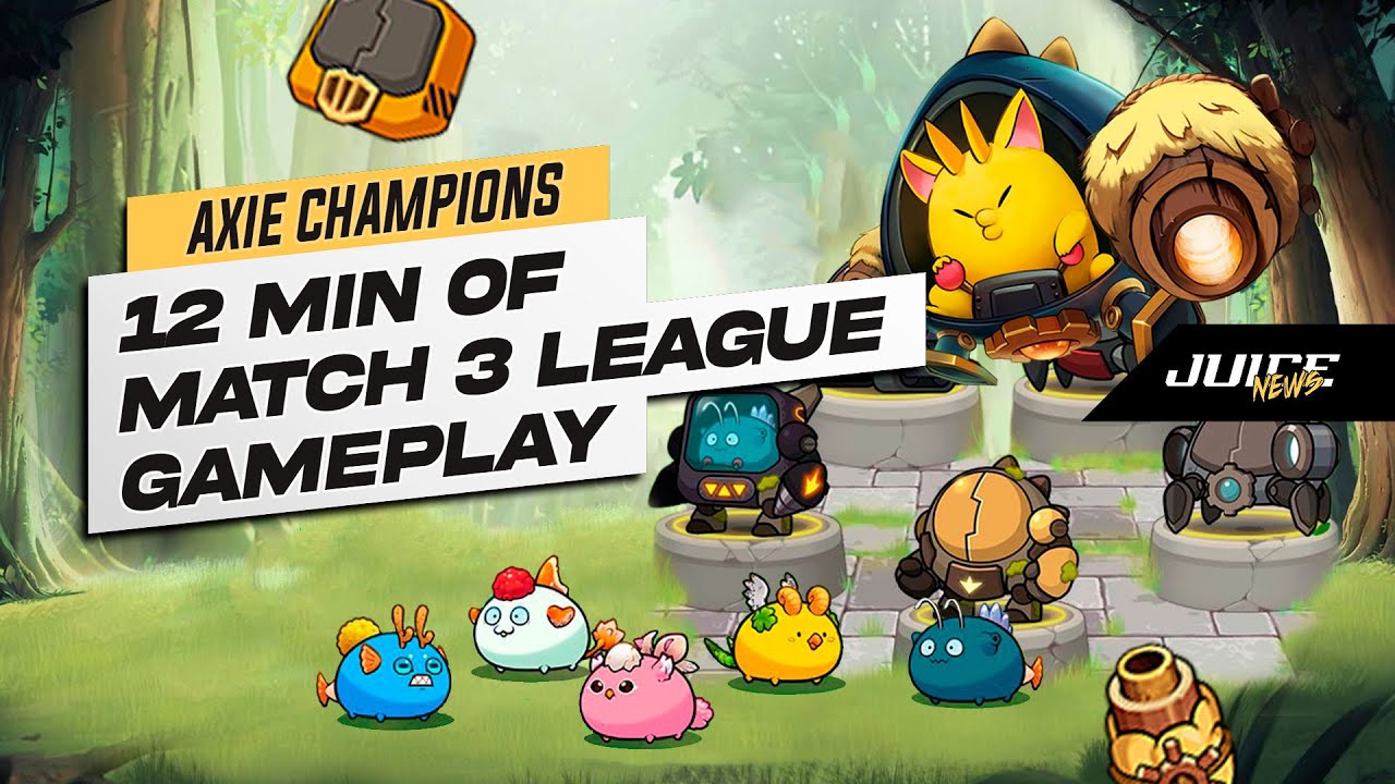 Axie Infinity gameplay with multiple players