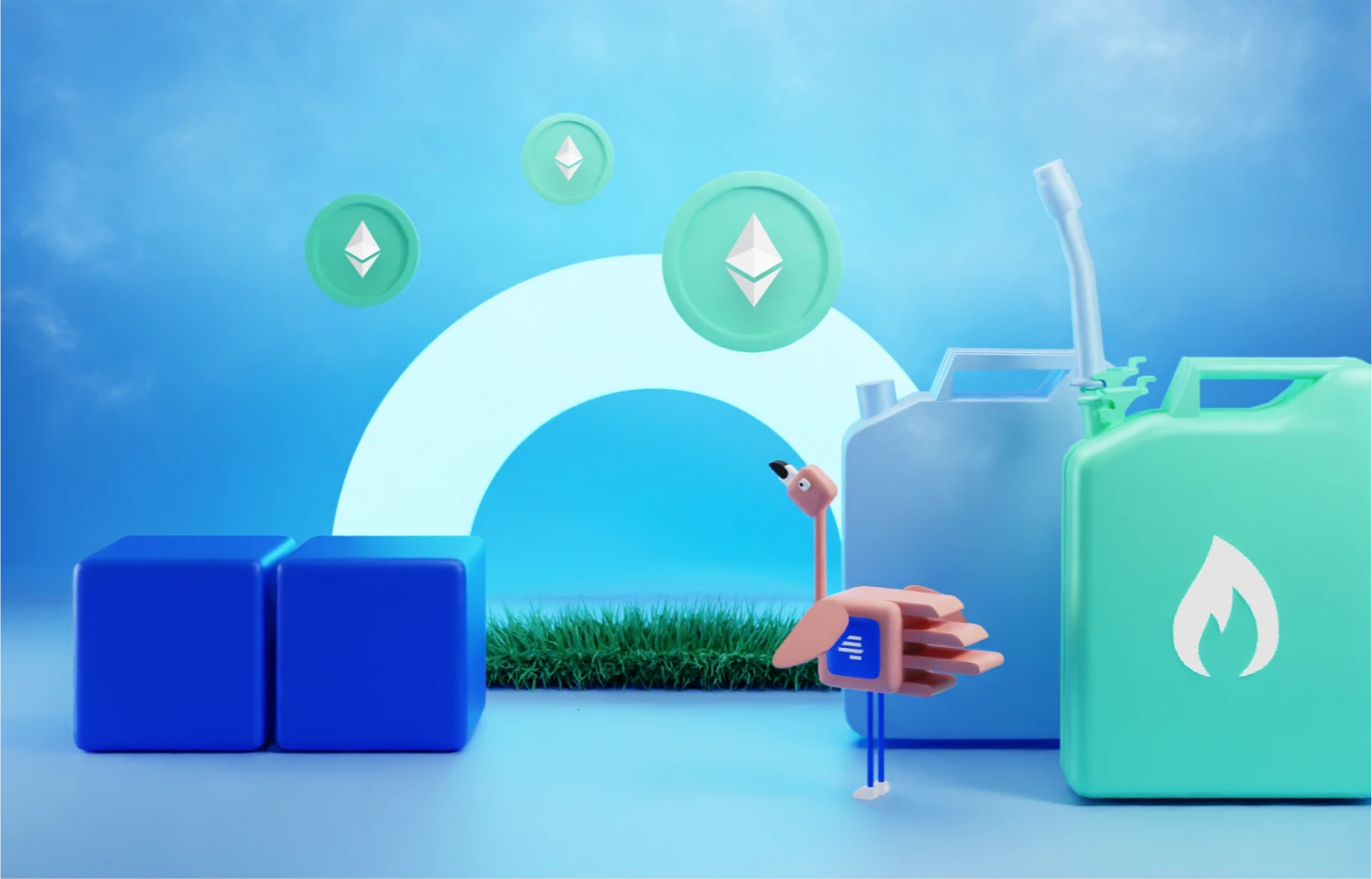 blockchain gasless transaction interface