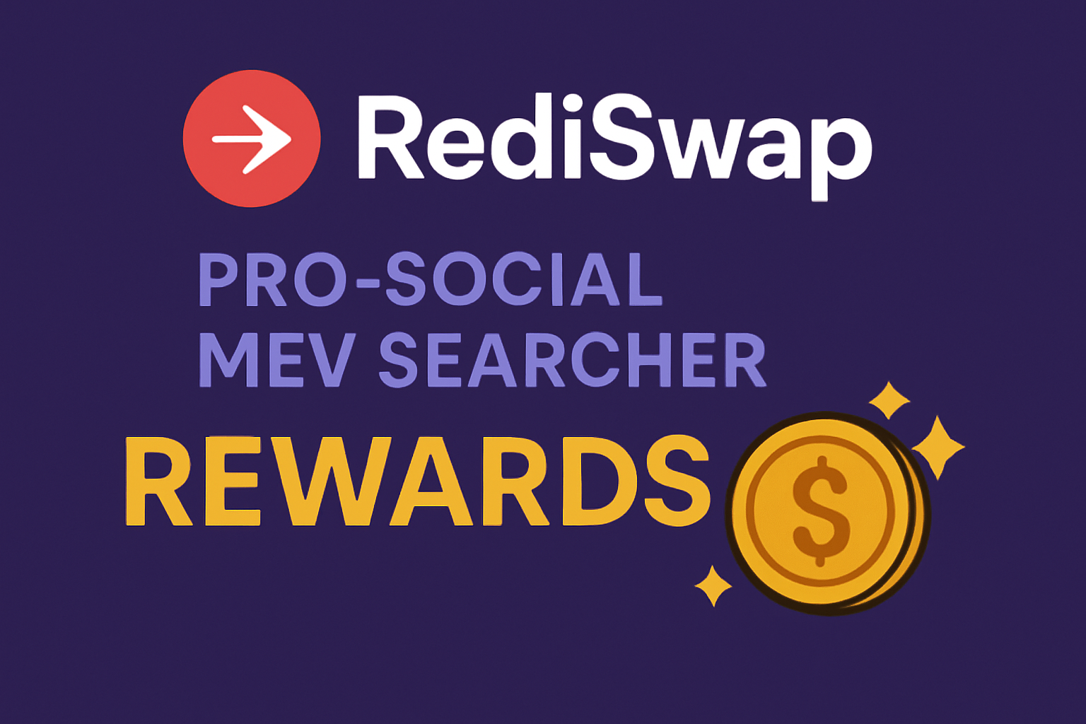 RediSwap pro-social MEV searcher rewards