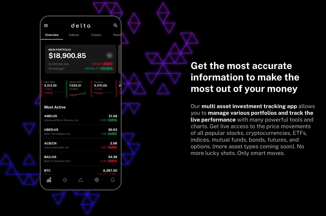 crypto portfolio tracker app screenshot