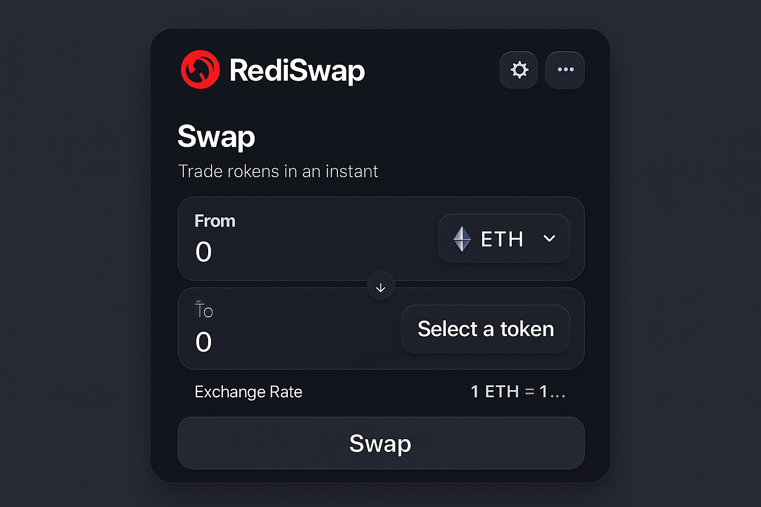 RediSwap AMM protocol interface