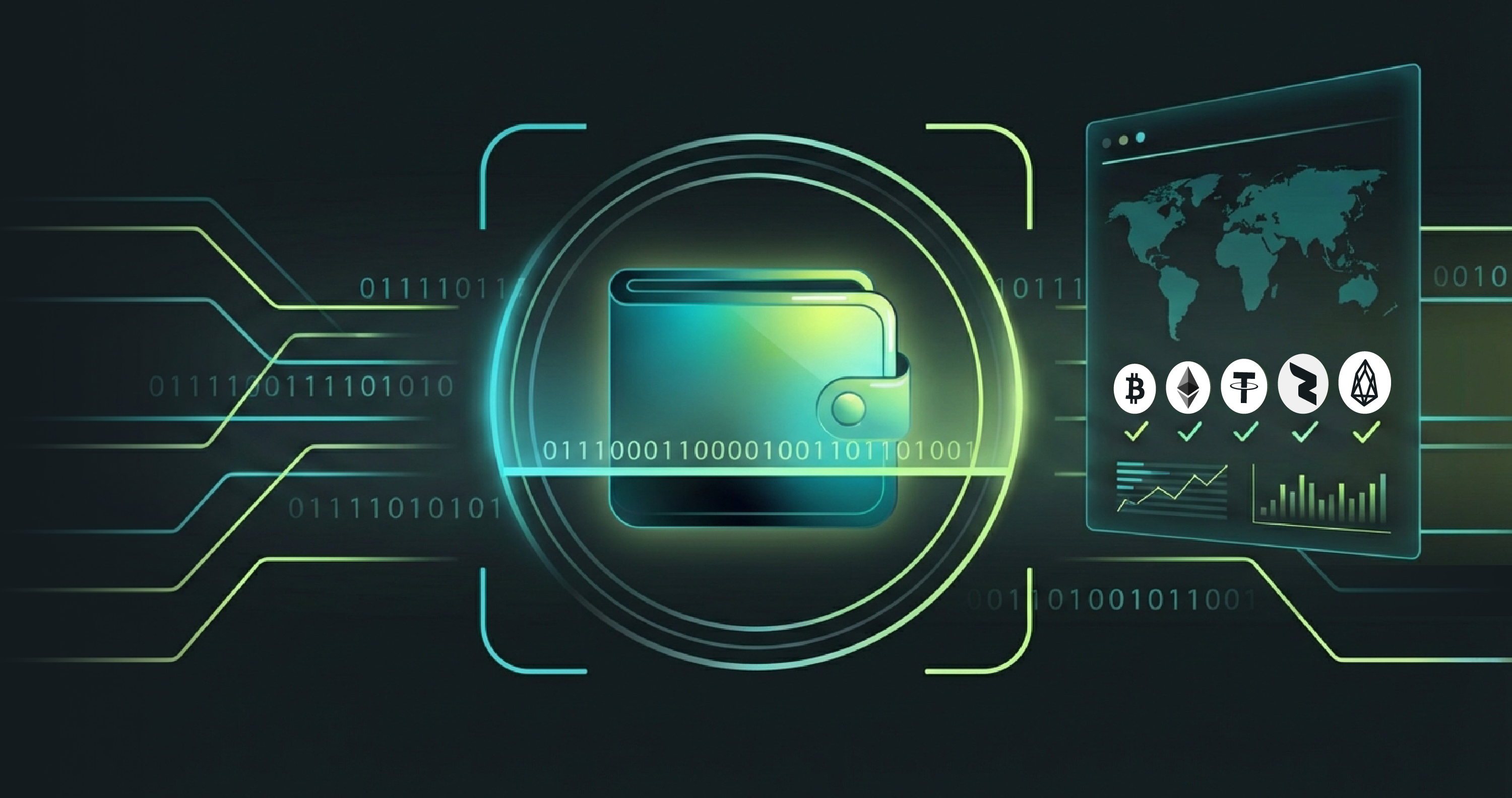 crypto wallet asset diversity visualization