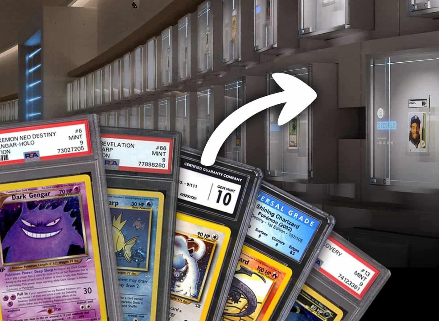 secure vault Pokémon cards