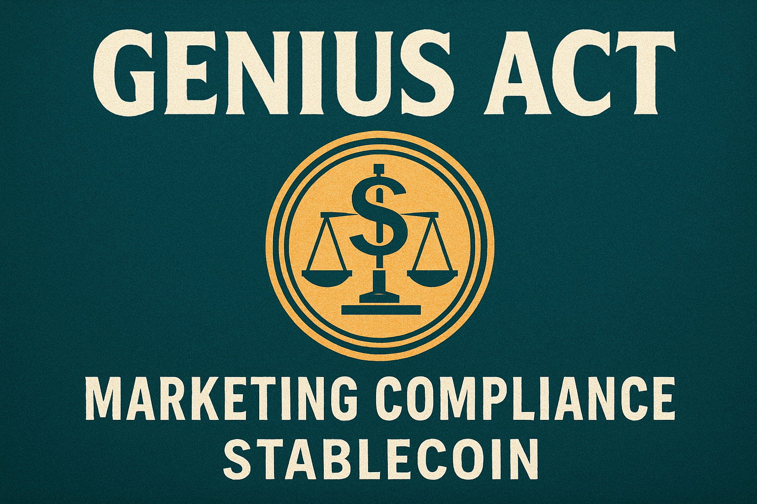 GENIUS Act stablecoin marketing compliance